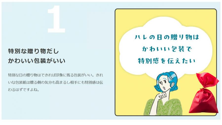 特別な贈り物はかわいい包装で特別感を伝えたいですよね。
