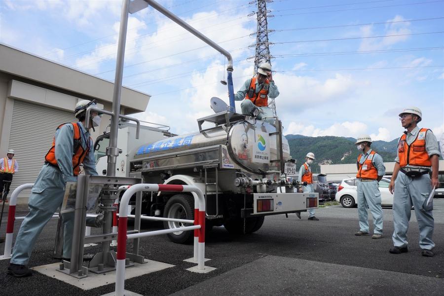 給水車操作訓練