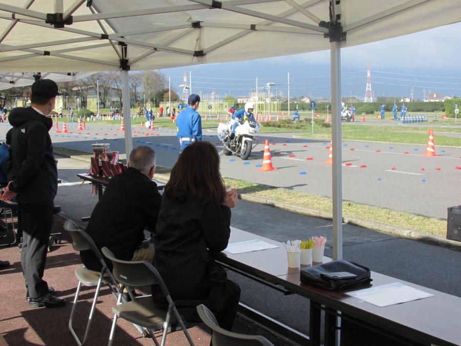 長野県白バイ安全運転大会