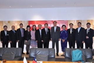 台湾国際教育旅行連盟ほか学校関係者が知事を表敬訪問