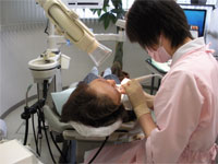 写真：歯科予防処置
