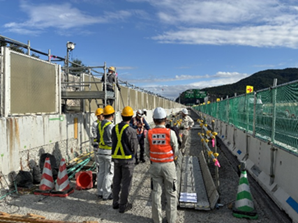 2025年9月4日長野自動車道 岡谷高架橋