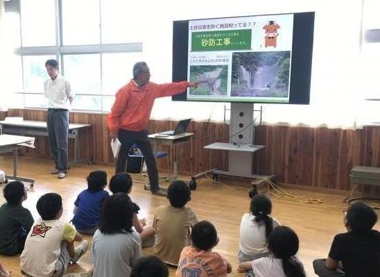 坂城町小学校向け講座