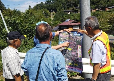 市町村防災訓練への助言